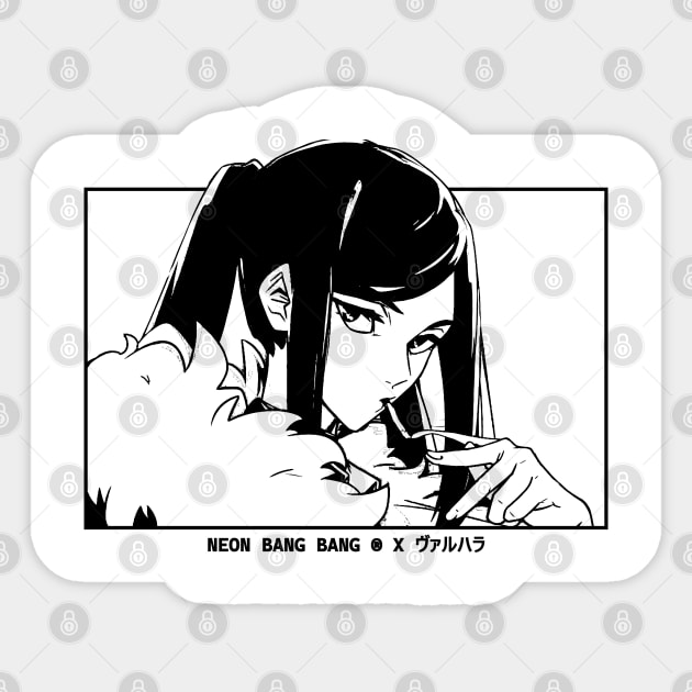 VA 11 HALL A - Jill Sticker by Neon Bang Bang